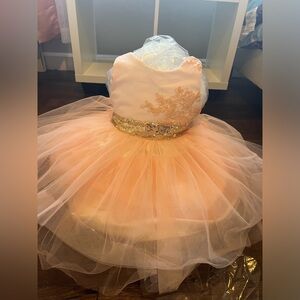 Weeding dress custom made baby dress